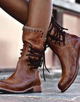 Emilia™ - Leren laarzen voor dames