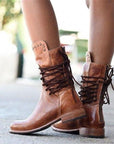 Emilia™ - Leren laarzen voor dames