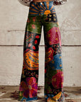 Saphira™ | Boho Vintage Pantalon – Een vleugje nostalgie in een moderne stijl