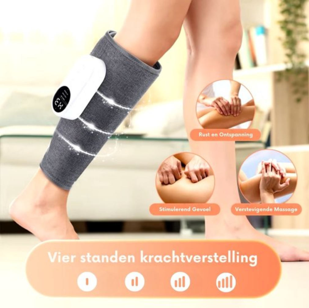 3-in-1 Been Massager. Pijnvrije, vitale benen in 7 dagen