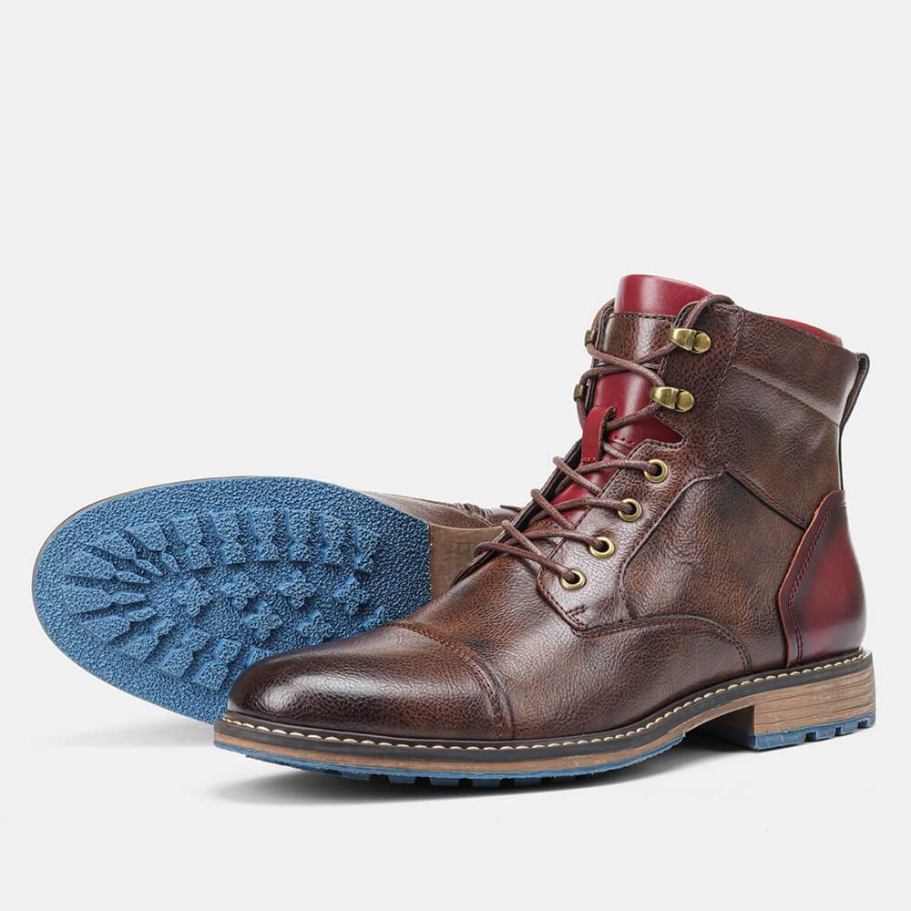 Glenn™ | Klassieke Leren Oxford-Boots voor Tijdloze Elegant