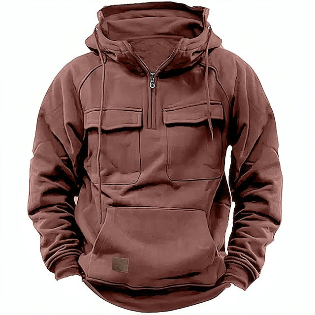 John™ | Winter hoodie met rits