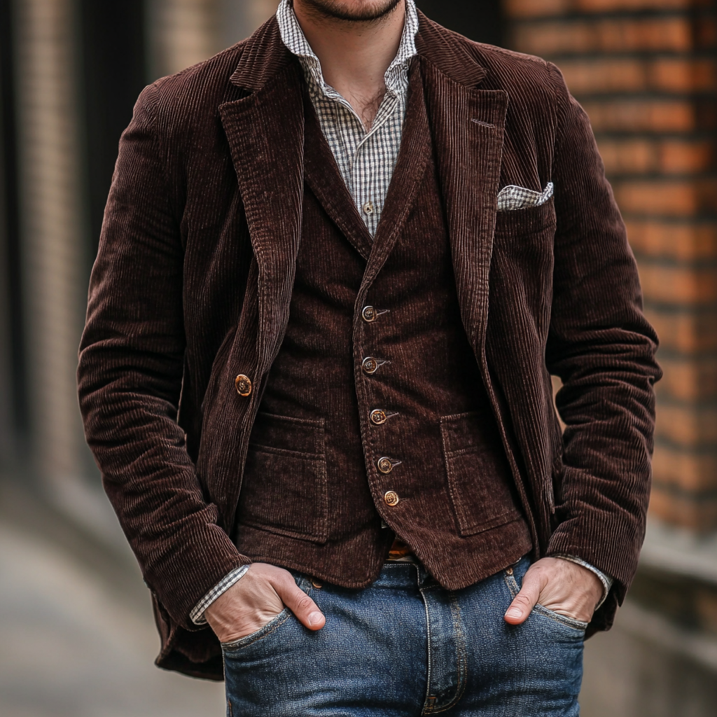 Enrico™️ Vintage Blazer en Vest