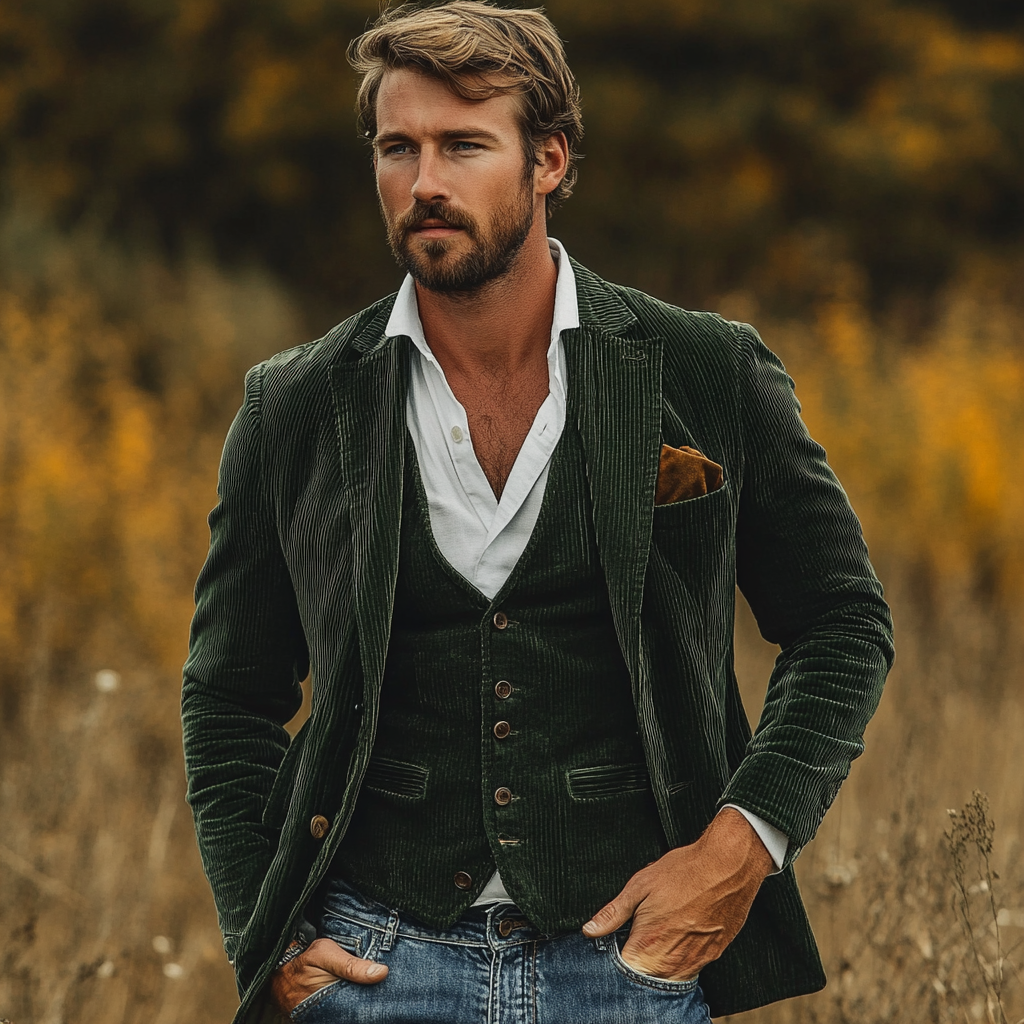 Enrico™️ Vintage Blazer en Vest
